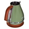 Czajnik elektryczny DeLonghi Icona Vintage KBOV 2001.GR (2000W 1.7l kolor oliwkowy) (WYPRZEDAŻ)