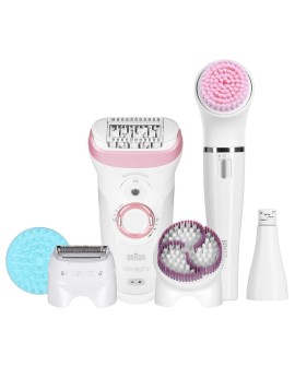 Depilator z pęsetami Braun Silk-epil SensoSmart 9-985BS (kolor biały)