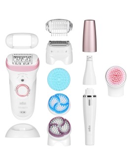Depilator z pęsetami Braun Silk-epil SensoSmart 9-985BS (kolor biały)