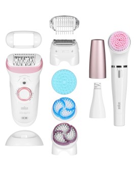 Depilator z pęsetami Braun Silk-epil SensoSmart 9-985BS (kolor biały)