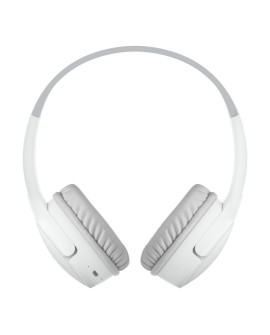 Belkin SOUNDFORM Mini Zestaw słuchawkowy Przewodowy i Bezprzewodowy Opaska na głowę Muzyka Micro-USB Bluetooth Biały