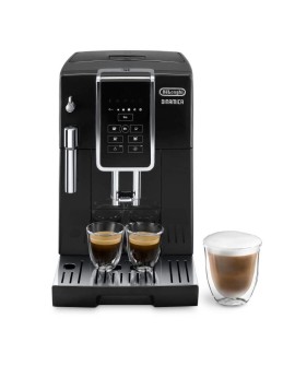 Ekspres ciśnieniowy automatyczny DeLonghi Dinamica ECAM 350.15 B (1450W kolor czarny) (WYPRZEDAŻ)