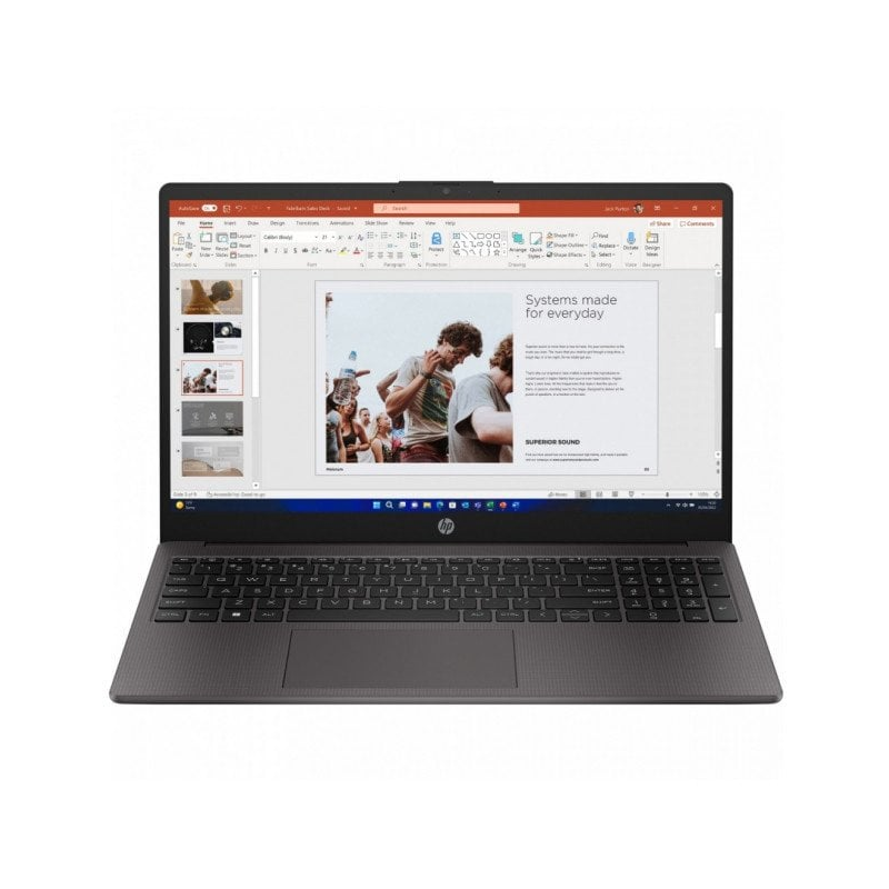 Notebook HP 250 G10 (15.6"/i5-1334U /IRIS XE/8GB/SSD512GB/Szaro-czarny)
