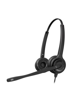 Axtel Elite UC stereo USB-A/USB-C Zestaw słuchawkowy Przewodowa Opaska na głowę Biuro/centrum telefoniczne USB Typu-A Czarny,