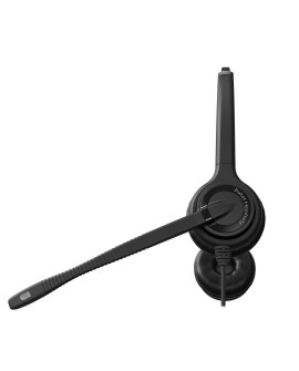 Axtel Elite UC stereo USB-A/USB-C Zestaw słuchawkowy Przewodowa Opaska na głowę Biuro/centrum telefoniczne USB Typu-A Czarny,