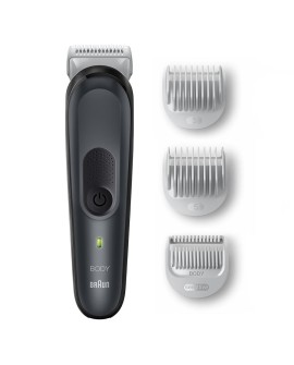 Braun Series 3 BG3350 maszynka do włosów Czarny, Szary