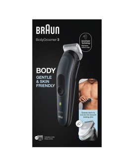 Braun Series 3 BG3350 maszynka do włosów Czarny, Szary
