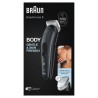 Braun Series 3 BG3350 maszynka do włosów Czarny, Szary
