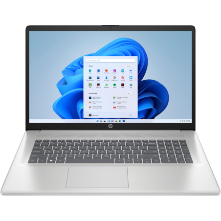 Notebook HP 17-cp3216nw (17.3"/R7 7730U /16GB/SSD512GB/W11H/Srebrno czarny)