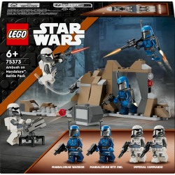 LEGO 75373 STAR WARS - Zasadzka na Mandalorze: zestaw bitewny