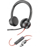 Słuchawki z mikrofonem POLYCOM Blackwire 8225 Czarny
