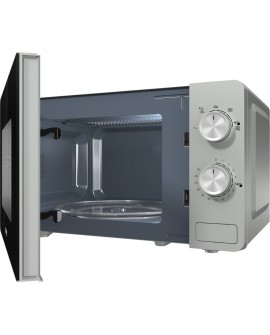 Gorenje MO17E1S kuchenka mikrofalowa Czarny, Stal nierdzewna Mikrofalówka Solo Poza zakresem 17 l 700 W