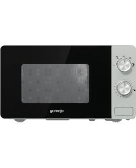 Gorenje MO20E1S Czarny, Stal nierdzewna Mikrofalówka Solo Poza zakresem 20 l 800 W