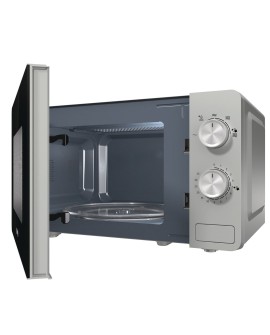 Gorenje MO20E1S Czarny, Stal nierdzewna Mikrofalówka Solo Poza zakresem 20 l 800 W