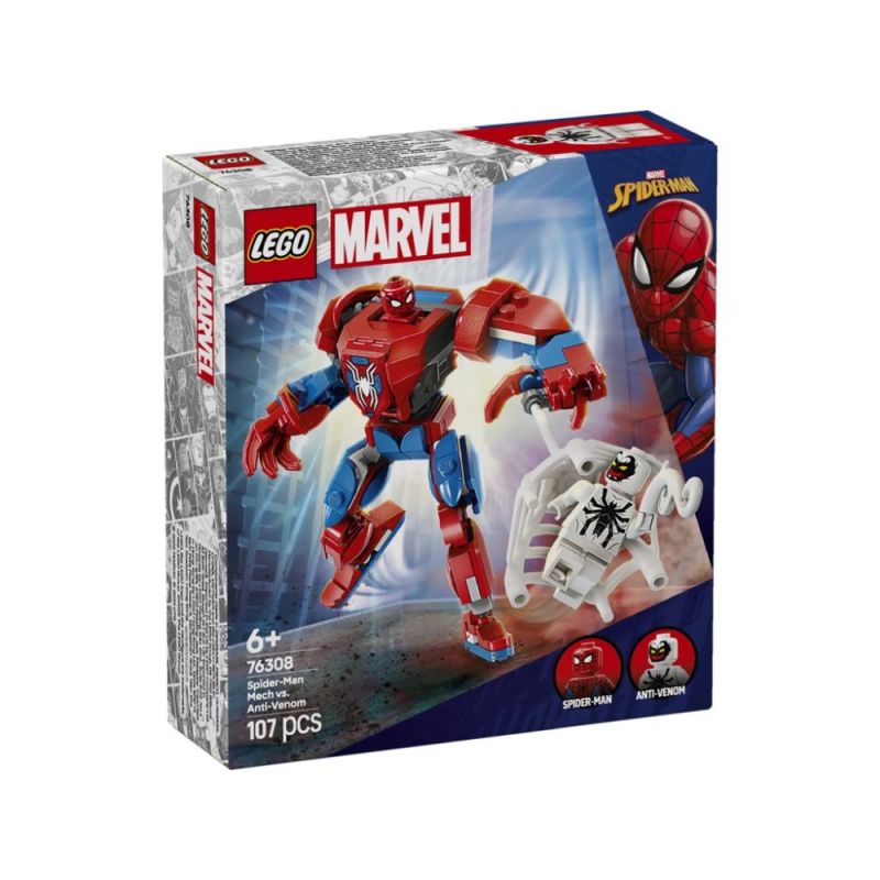 LEGO 76308 SUPER HEROES - Mech Spider-Mana kontra Anti-Venom