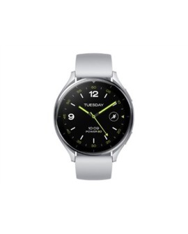 Xiaomi Watch 2 3,63 cm (1.43") AMOLED 46 mm Cyfrowy 466 x 466 px Ekran dotykowy Srebrny Wi-Fi GPS