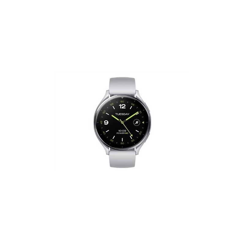 Xiaomi Watch 2 3,63 cm (1.43") AMOLED 46 mm Cyfrowy 466 x 466 px Ekran dotykowy Srebrny Wi-Fi GPS