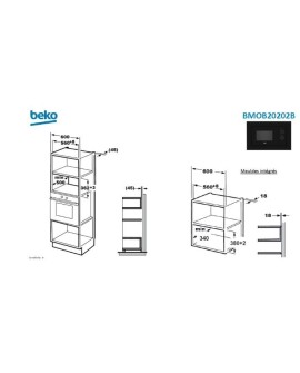 Kuchenka mikrofalowa BEKO BMOB20202B