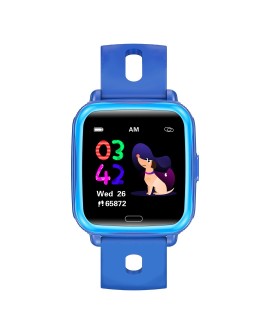 Dziecięcy smartwatch BT Denver z pomiarem niebieski
