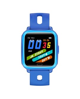 Dziecięcy smartwatch BT Denver z pomiarem niebieski