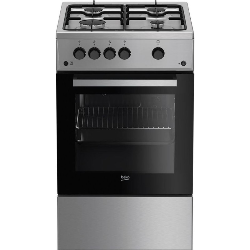 Kuchnia Beko FSG52020FX (Płyta gazowa Piekarnik gazowy 500mm)