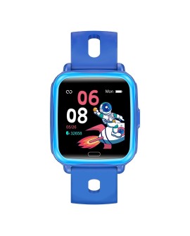 Dziecięcy smartwatch BT Denver z pomiarem niebieski