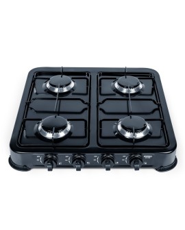 PROMIS KUCHENKA GAZOWA KG400C, 4-PALNIKOWA, CZARNA