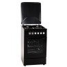 Kuchnia gazowo-elektryczna z termoobiegiem MPM-54-KGM-12B czarna