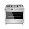 Kuchnia gazowo-elektryczna Ravanson KWGE-K90-6 TOP CHEF (Płyta gazowa Piekarnik elektryczny 900mm)
