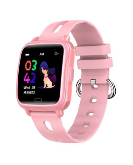 Dziecięcy smartwatch BT Denver z pomiarem różowy