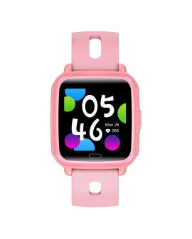 Dziecięcy smartwatch BT Denver z pomiarem różowy