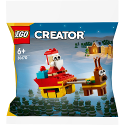 LEGO Creator Przejażdżka saniami Świętego Mikołaja 30670