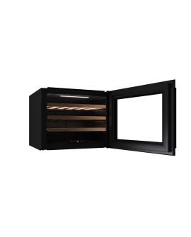 Teka RVI 10024 GBK Termoelektryczna chłodziarka do wina Wolnostojący Czarny 24 butel.
