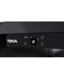 Teka 113610004 chłodziarka do wina Termoelektryczna chłodziarka do wina Wbudowany Czarny 20 butel.