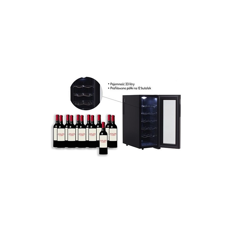 Lodówka na wino ADLER AD 8083