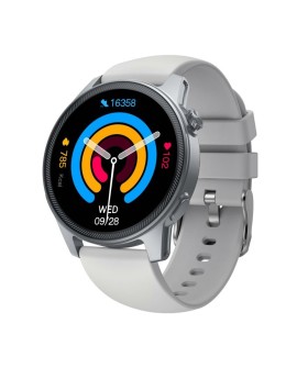 Denver SWC-392GR smartwatch / zegarek sportowy 3,63 cm (1.43") AMOLED Cyfrowy 466 x 466 px Ekran dotykowy Szary