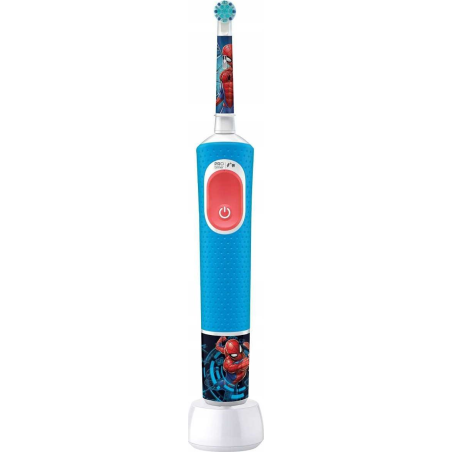 Szczoteczka soniczna BRAUN Vitality Pro Kids 103 Spiderman Blue Niebiesko-biały (D103.413.2K)