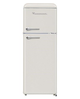 Lodówka Retro Ravanson LKK-210RC (545mm x 1470mm x 585 mm 157l Klasa A++ kremowy)