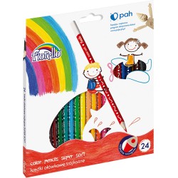 Kredki trójkątne FIORELLO SUPER SOFT