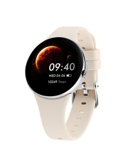 Smartwatch damski Manta Livia Mini srebrny