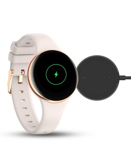 Smartwatch damski Manta Livia Mini srebrny