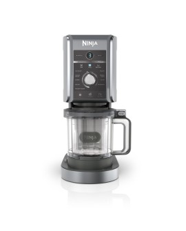 Ninja CREAMi Deluxe Shaker do robienia lodów 2,1 l 800 W Czarny, Szary