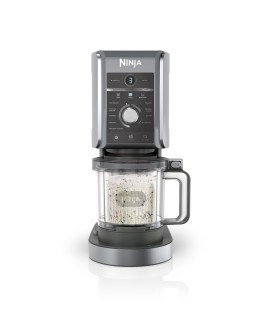 Ninja CREAMi Deluxe Shaker do robienia lodów 2,1 l 800 W Czarny, Szary