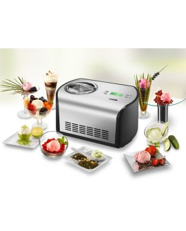 Unold 48865 maszyna do lodów Kompresor ro robienia lodów 1,2 l 135 W Czarny, Stal nierdzewna