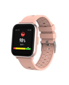 Smartwatch Bluetooth z temperaturą ciała Denver różowy