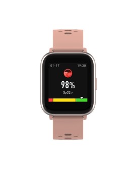 Smartwatch Bluetooth z temperaturą ciała Denver różowy