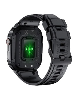 Denver SWC-191B smartwatch / zegarek sportowy 4,98 cm (1.96") IPS Cyfrowy 320 x 386 px Ekran dotykowy Czarny
