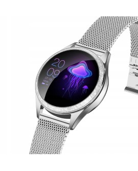 Smartwatch OroMed ORO-SMART CRYSTAL SILVER
