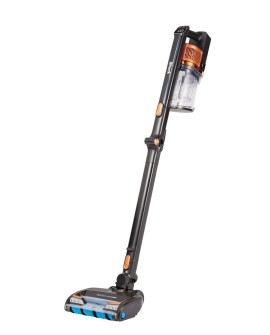 Shark IZ300EU okurzacz na kiju/szczotka elektryczna 2-in-1 stick vacuum Bateria Suchy Bez worka Czarny, Pomarańczowy