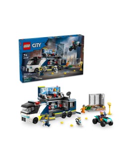 LEGO CITY 60418 POLICYJNA CIĘŻARÓWKA Z LABORATORIUM KRYMINALNYM
